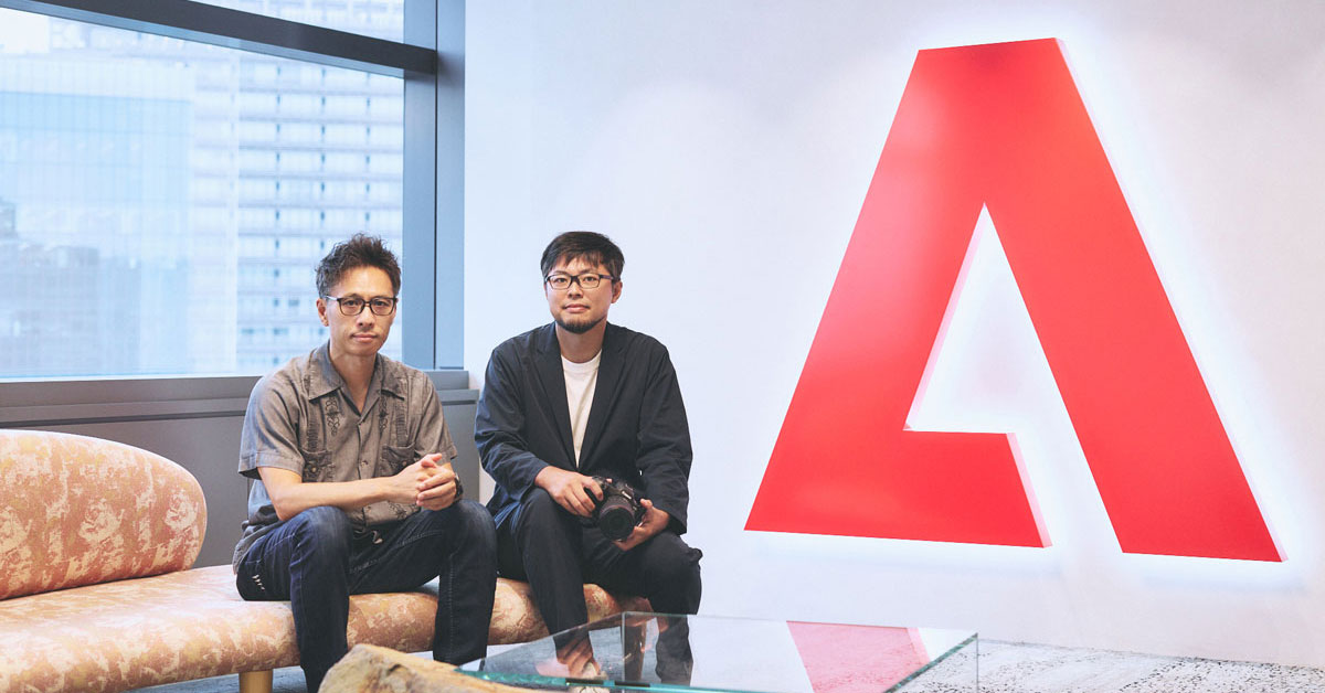 Adobe Expressで制作中の画面